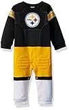 NFL Pittsburgh Steelers Boys Footysuit、12ヶ月、ブラック