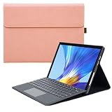 Microsoft Surface Pro 8 13インチ用の ケース カラフル 手帳型 放熱 半中空デザイン キーボードを収納可能 多角度スタンド機能 マイクロソフト サーフェス プロ8 専用保護カバー スリム 軽量 ペン収納可能 ビジネス キャンディカラー,モランディピンク