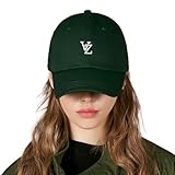 [VARZAR] Monogram soft over fit ball cap Green