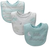 スターリングBaby by Vitamins Baby Boys ' Little Dreamer 3 Pack Bibs カラー: ブルー