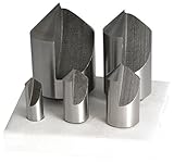 HHIP 2000-0031 5 Piece (82 Degree-1/4~1 Inch) HSS Countersink Set [並行輸入品]
