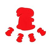 【手品 マジック】不思議なウサギ スポンジウサギ 子供マジック アピアリング 近景マジック道具 (スポンジウサギ)