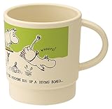 スケーター スタッキング カップ 340ml ムーミン MOOMIN パレット グリーン 日本製 KP1