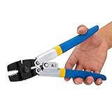 ワイヤロープSwager Swagingツール、高炭素鋼釣りプライヤーワイヤーロープCrimpers圧着ツールSwager for釣りラインクリンプ袖銅Swivelsスナップ