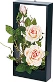 ユーパワー Flower Art ウォールフラワーアート ローズ ピンク FL-04034