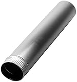 Pipe Vent 4"X24"Alum [並行輸入品]