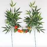 山久 お盆のお供え 笹とほおずきの「盆棚飾り 小」 1908-2824s CT触媒加工 シルクフラワー 【造花】