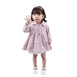 Pojour ベビー服 子供服 女の子 秋冬 防寒 ソフトコート おしゃれ かわいいドットトレンチコート 長袖 プリンセス 暖かい ベビールームウェア 普段着 カジュアル フード付き 旅行 記念日 プ