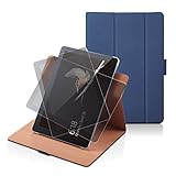 エレコム Surface Go ケース フラップカバー 薄型 360度回転 ネイビー TB-MSG18WVSNV