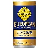 コカ・コーラ ジョージア ヨーロピアン コクの微糖 185ml缶×30本