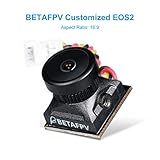 BETAFPV EOS2 Micro FPV Camera 1200TVL 16:9 2.1mm Lens Customized 1/3'' CMOS NTSC FOV 160 Degree with Global WDR for Tiny Whoop Racing Drone Like Beta85X