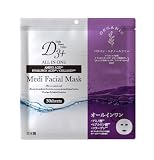 D3+ Medi Facial Musk 30枚入 (オールインワン) アミノ酸 ヒアルロン酸 コラーゲン セラミド オーガニック原料高配合 パラベンフリー エタノールフリー フェイスマスク 保湿 パック