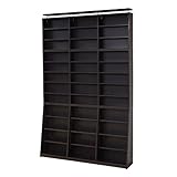 JKプラン Sanchi 1cm単位で棚が調節できる本棚(上置き付き） 文庫本ラック 幅150cm 高さ240cm ダークブラウン YH-114HSET-DB