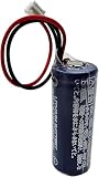 (1個入り) CR17450 3V 2600mAh PLCバッテリー、非充電式の使い捨てリチウム電池 (白色のプラグ付き) (プラグB)
