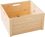 池川木材 ヒノキ マルチストッカー MS-17(ボトルタイプ) L (42×42×22cm)