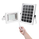 Solar Flood Light,Findyouled Warm White 60led 260 Lumen Outdoor Waterproof Security Landscape lights