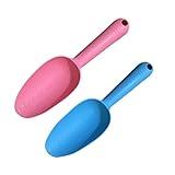 OUNONA 2PCS ハンドヘルド ガーデニングツール 植木鉢ショベル ブレークスペード スクープ ガーデンプラント用