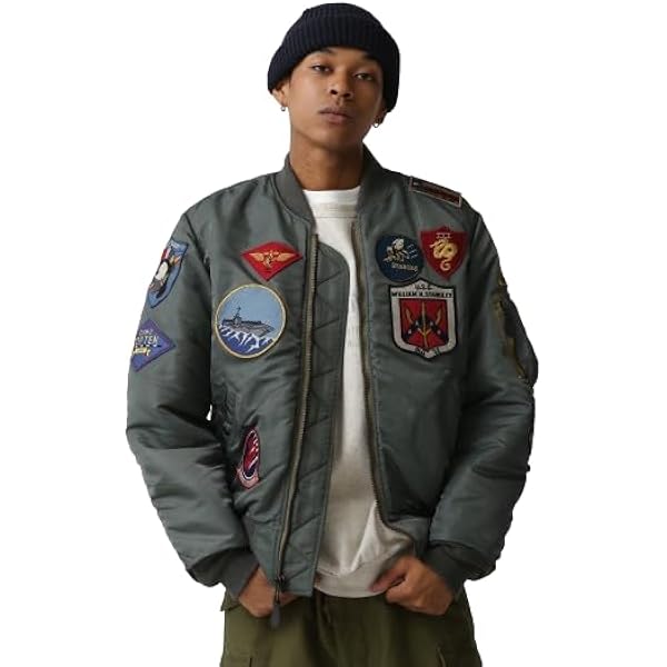 Amazon | [Avirex] [アヴィレックス] ジャケット TOP GUN MA-1 CUSTOM