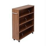 JK 1cmピッチ隙間ラックロータイプ59.5幅 YHK-0209-LBR ライトブラウン