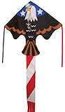In the Breeze Patriotイーグルfly-hi Delta Kite、48-inch