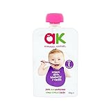 有機フルーティーなリンゴ、ブルーベリー＆バニラピューレステージ1 100グラム (Annabel Karmel) (x 6) - Annabel Karmel Organic Fruity Apple