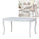 ダイニングテーブル アンティーク 家具 白 ダイニングテーブル RKT-1692AW