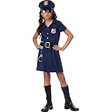 Police Officer Child Costume, Large
