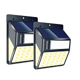 【電球色】GYDZ 35LED ソーラー 人感センサーライト屋外照明 多面発光 自動点灯 防水 ガーデン適用 ミスターブライト 太陽光発電 防犯防災 (2個)
