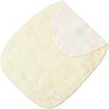 UCHINO BABY&KID'S BATH マシュマロガーゼ バニー 汗取りパッド イエロー