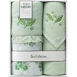 『お返し 香典返し 法事 引き出物などに人気の商品』　カテキン加工　肌掛けふとん＆ふわふわ毛布　【掛け紙・包装可】