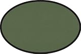 Learning Carpets CPR562 - Solid Military Green (Oval) [並行輸入品]