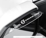 サイドミラー雨雪防止シールド V60 V90 S90 XC40 XC90 C70 XC90 XC60 S60 透明
