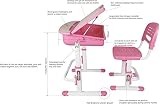 Wymo Kidz Ergonomic Kids Study Desk & Chair Blue [並行輸入品]