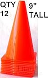 12新しい9 " Tall Cones ~ Soccer Football交通安全
