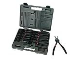 GearWrench 3495 12-Piece Fixed Tip Combination Snap Ring Pliers Set [並行輸入品]