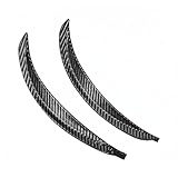 JiangMuXin フェンダーモール オーバーフェンダー アーチ モール ホイールマッドガード 車用フェンダー マッドガード 泥除け フラップ マッド ガード 汎用 スポイラー カーボン柄 2本 (40CM)