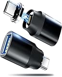 磁気式OTG変換アダプター OTG転換器 USB Type-C to USB-A 3.0マグネット式変換アダプター 5Gbps高速データ転送・OTG対応・充電可能 Type-Cコネクタコンバータスマホ/PC/充電器などに対応 Cosmic3C HITZ32