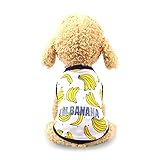 犬 服 犬服 犬の服 小型犬 中型犬 シャツ タンク かわいい おしゃれ バナナ パイナップル イチゴ お散歩 LaLUCA GOODS