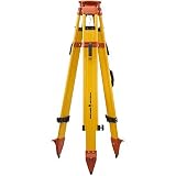 Forestry Suppliers Heavy-Duty Wood/Fiberglass 5/8" x 11 Tripod with Dual Quick Clamps [並行輸入品]