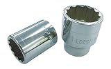 エビ ソケット 12角 8.0mm 差込角9.5mm LM308
