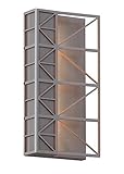 LBL OD771AOLED277W East River Outdoor Wall Sconce [並行輸入品]