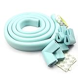 JNTworld【ガードクッション2ｍ＋コーナーパット４個付き】赤ちゃん/ベビー/お子様やご年配の方　ケガ防止! 360度全面保護 自由DIY コーナーガード付き 【10色選択】テーブル/ベビーベッド