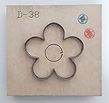 レザークラフト 抜き型 トムソン型 ビク型 打ち抜き 工具 道具 (キーホルダーA型)