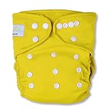SimpleSnug All-in-two Cloth Diaper Cover (Yellow) by Smart Snugs