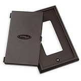 LectraLock - Baby Safety Electrical Outlet Cover - GFCI Style (2-screw type) - Flat Cover by LectraL