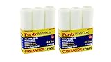 (Pack of 6) Purdy Dove Cover, 9" x 3/8", White [並行輸入品]
