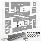 Playmat (プレイマット) 対応 ワンピース カードゲーム ダメージカウンター2セット & プロフェッショナル収納バッグ付き 24x24インチ TCGゲームマット 滑り止めゴムとゾーン付き 2人用
