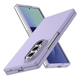 Galaxy Z Fold 7 5G ケース 耐衝撃 薄型カバー 軽量 Galaxy Z Fold 7 5G 専用 ハードPC素材 ギャラクシーZフォールド7 対応 携帯ケース 紫 8-Z Fold 7-06