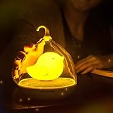 鳥かごNightlight Haningデザインタッチセンサー振動調光機能付きKids Night Lights TW-L0601