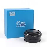 Pixco Speed Booster 光学ガラスを内蔵する 無限遠フォーカス レンズマウントアダプター 高精度 Canon FDレンズ- Sony Nex Eカメラ